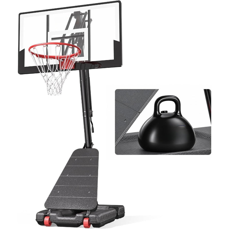 40" Adjustable Portable Basketball Hoop