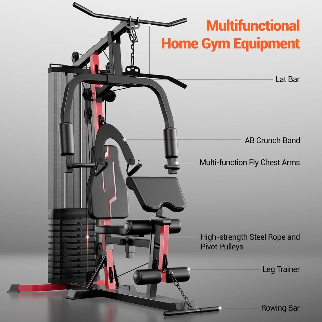 Multifunctional All‑in‑One Home Gym Workout Station