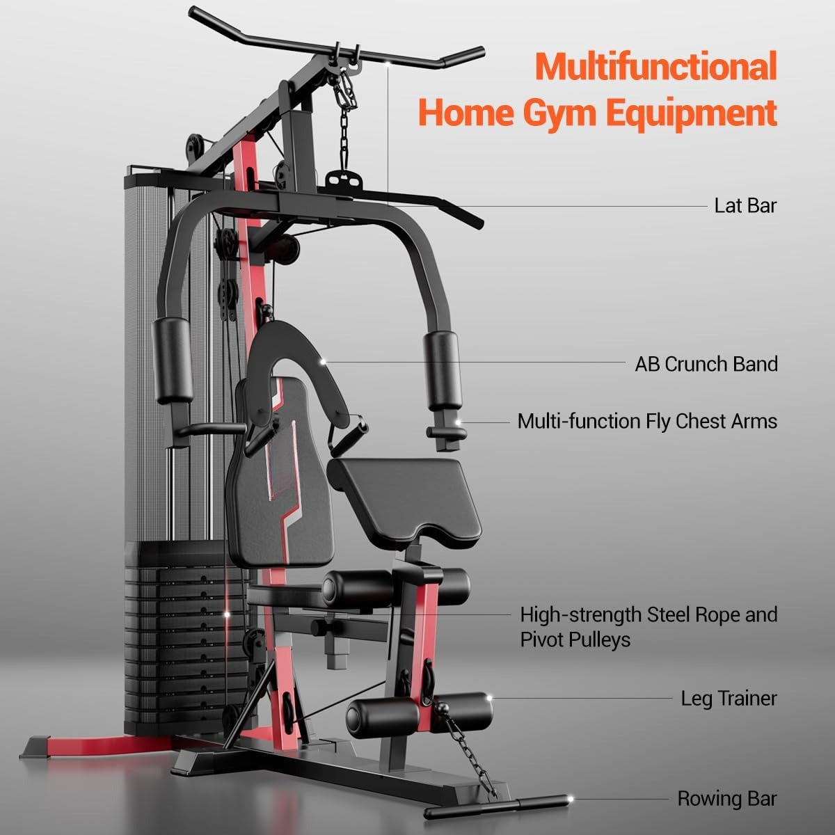 Multifunctional All‑in‑One Home Gym Workout Station