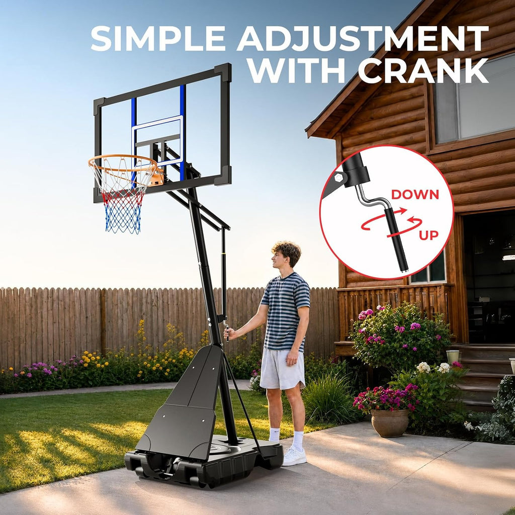 44‑48IN 10FT Portable Basketball Hoop