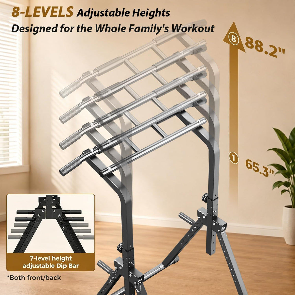 Foldable Freestanding Power Tower Station
