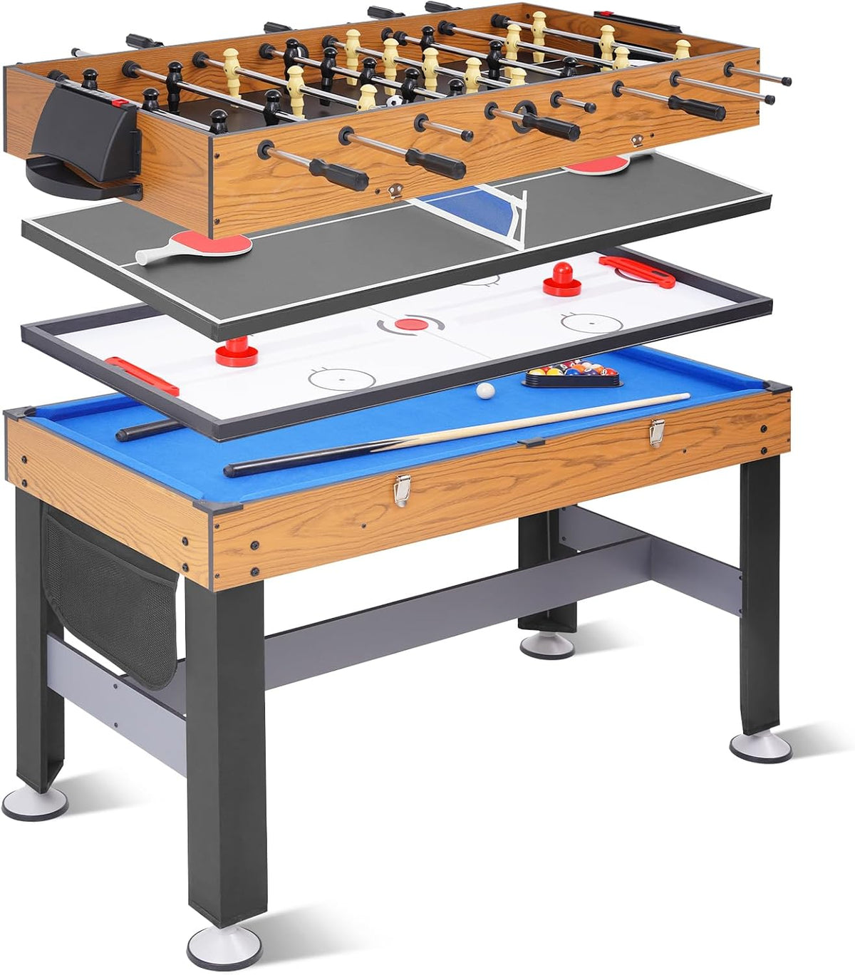 54" 4‑in‑1 Multi Game Table Set