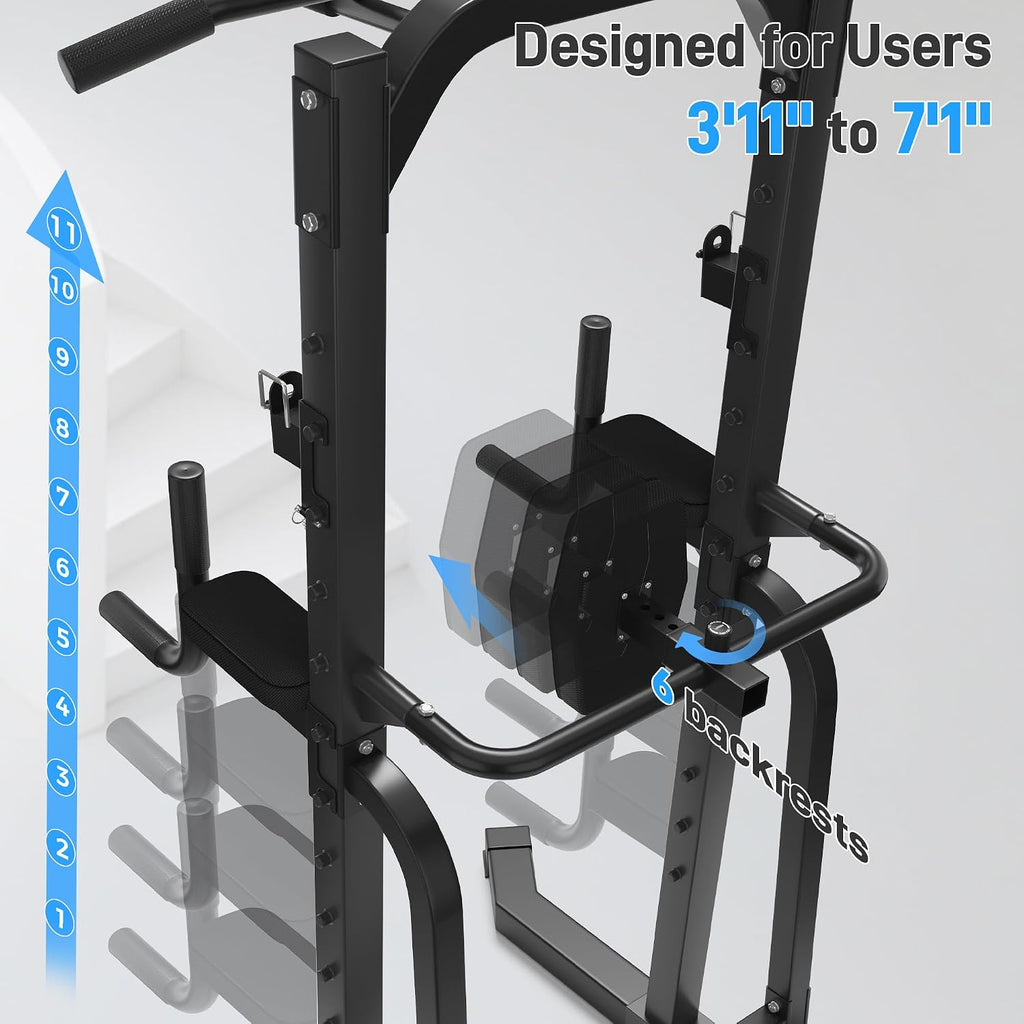 Outdoor Basic 1500LBS Adjustable Power Tower