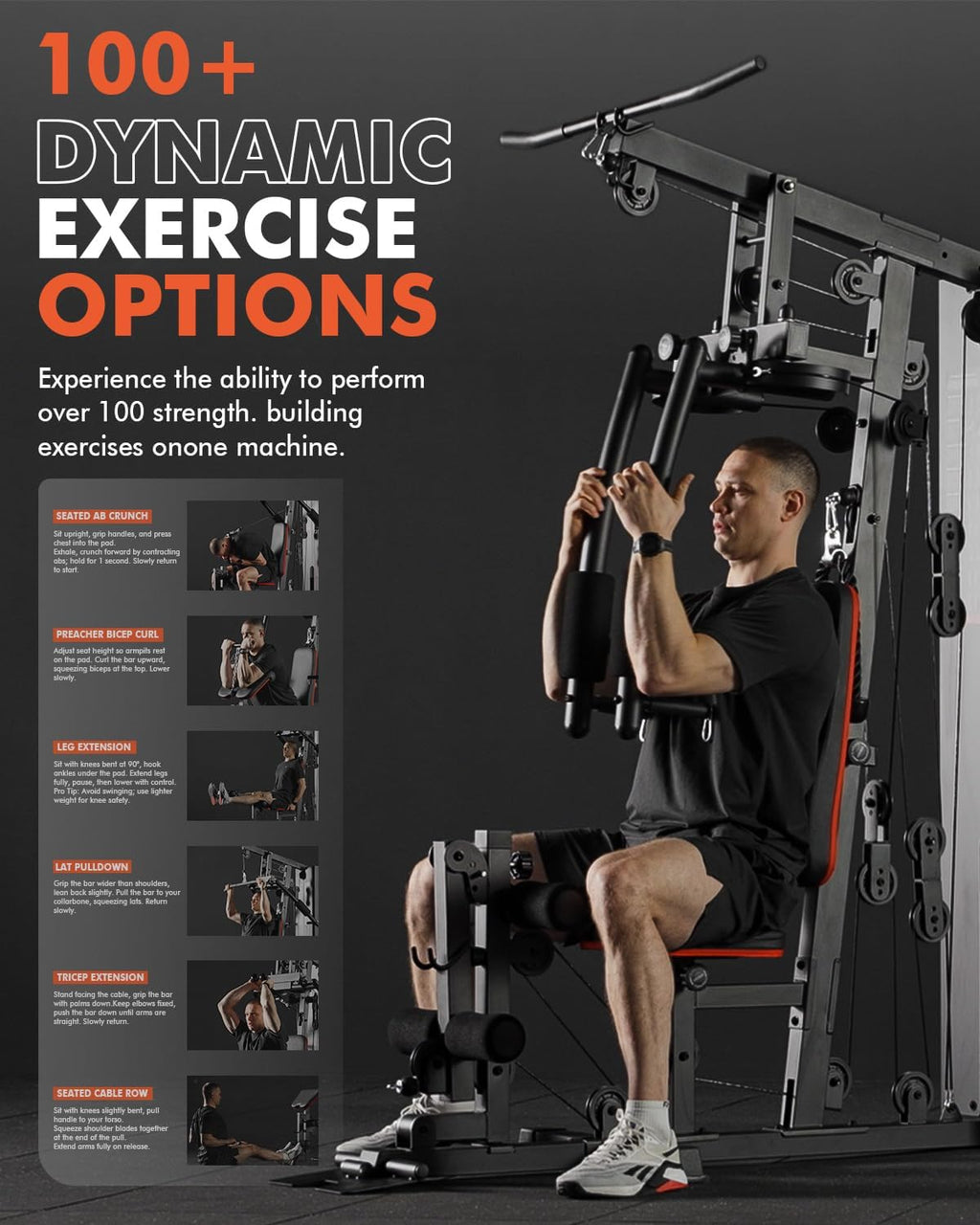150LBS Multifunctional Home Gym Station