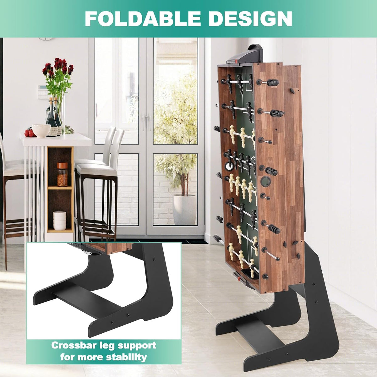4‑in‑1 Foldable Multi Game Table