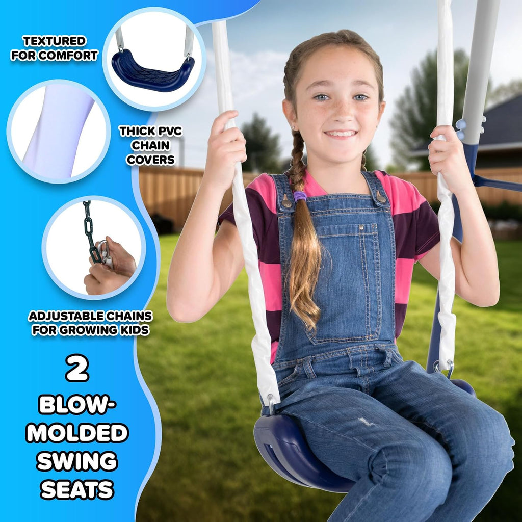 Arcadia 600LBS Metal Swing Set