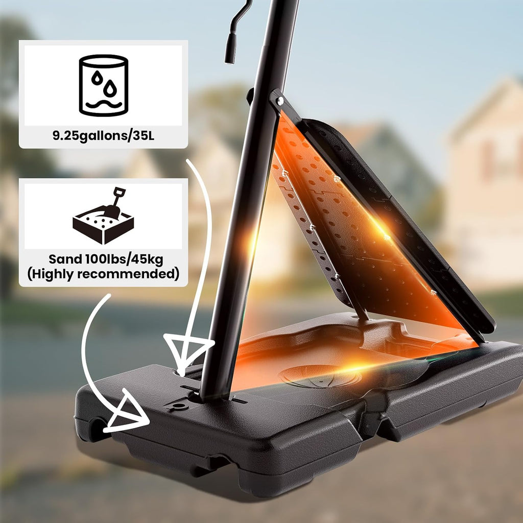 40‑48IN Portable Basketball Hoop
