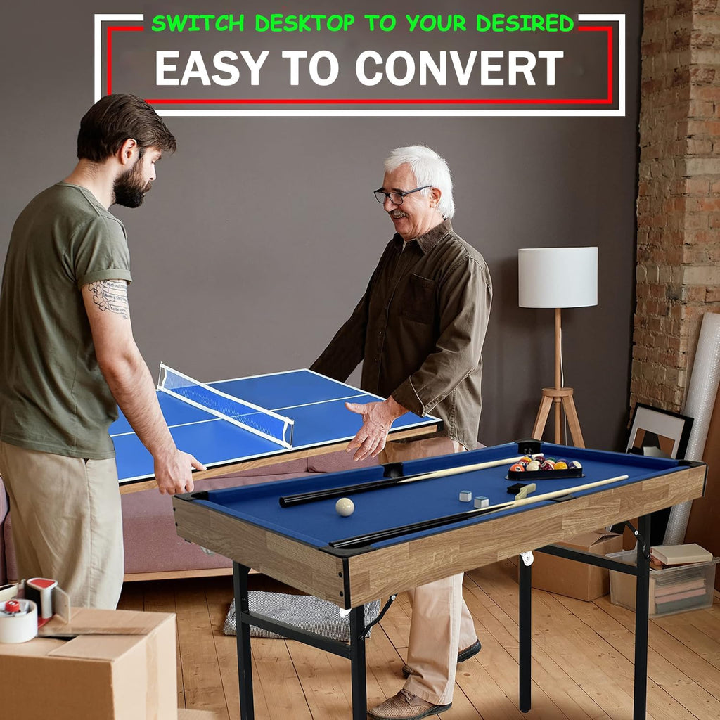 6‑in‑1 Folding Multi Game Combo Table