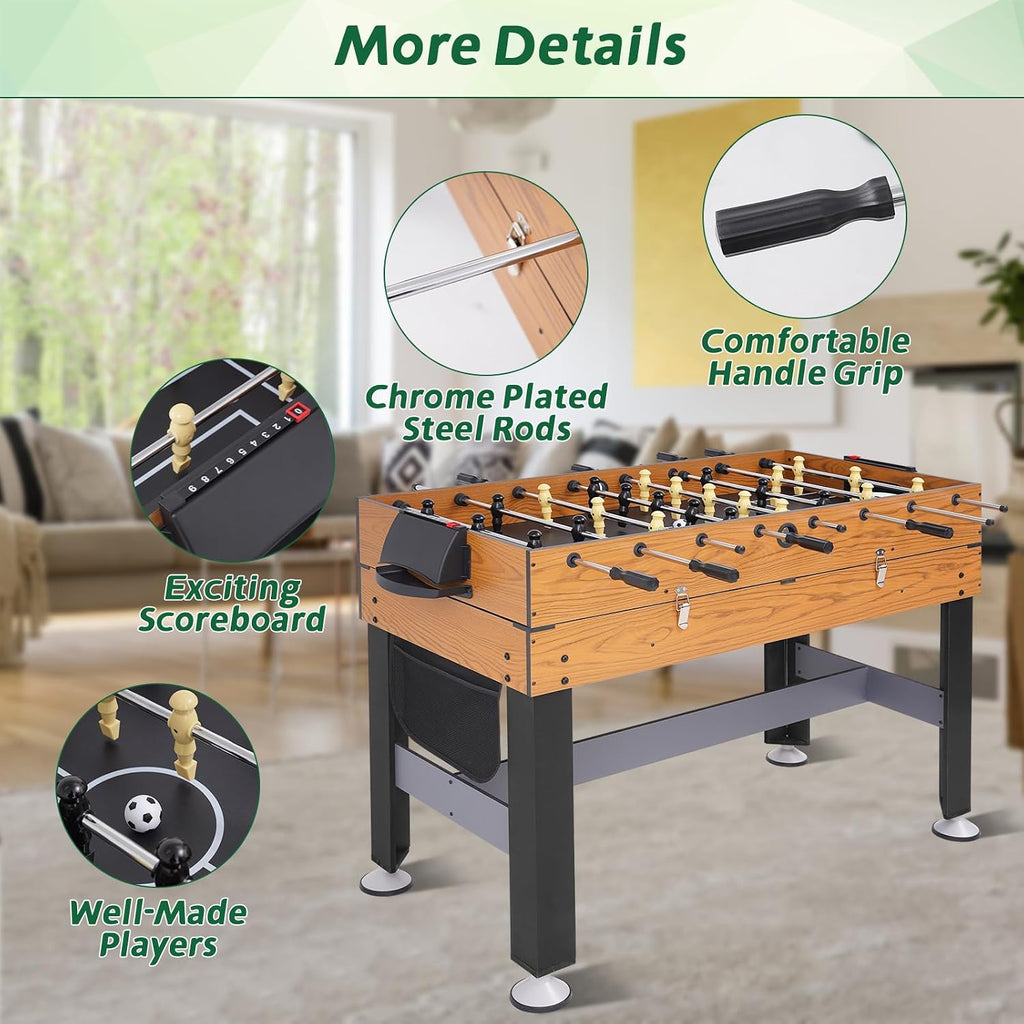 54" 4‑in‑1 Multi Game Table Set