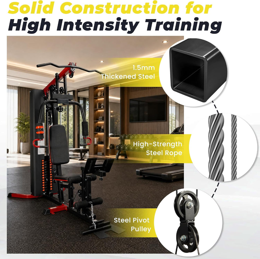 160‑LB Multifunctional Home Gym Station