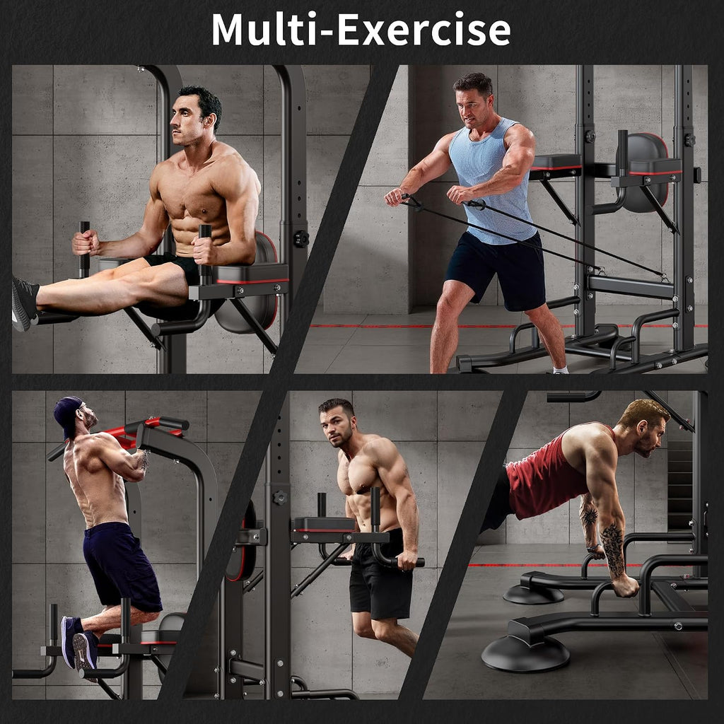 Adjustable Home Gym Dip Station