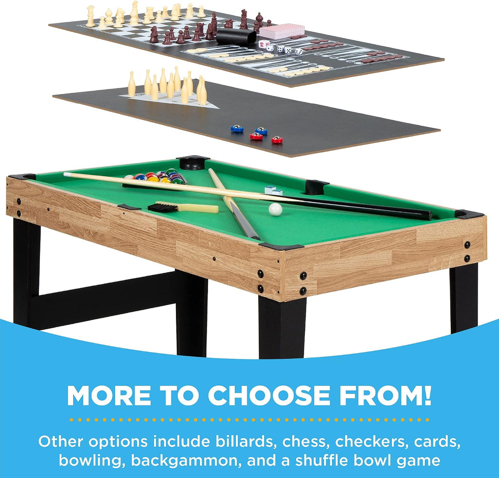 2x4ft 9‑in‑1 Combo Game Table