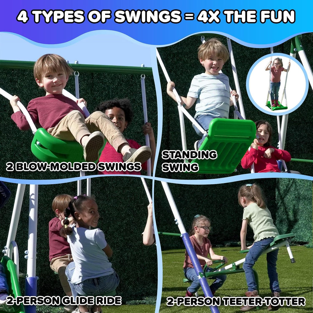 Park Ridge 800LBS Metal Swing Set
