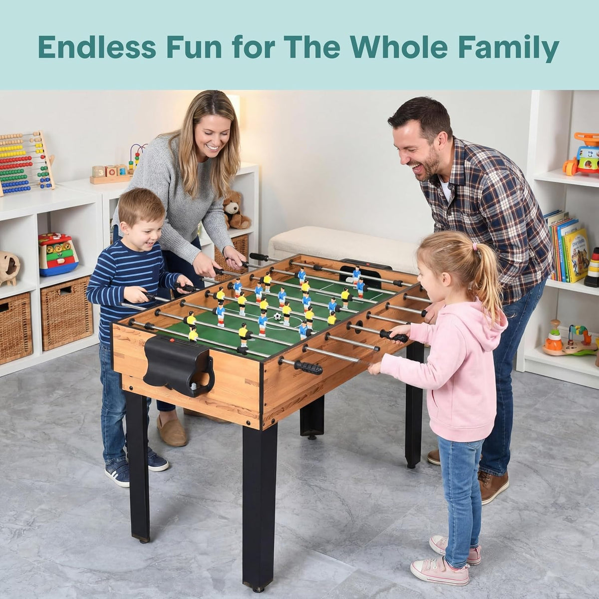 48" 4‑in‑1 Multi Game Table