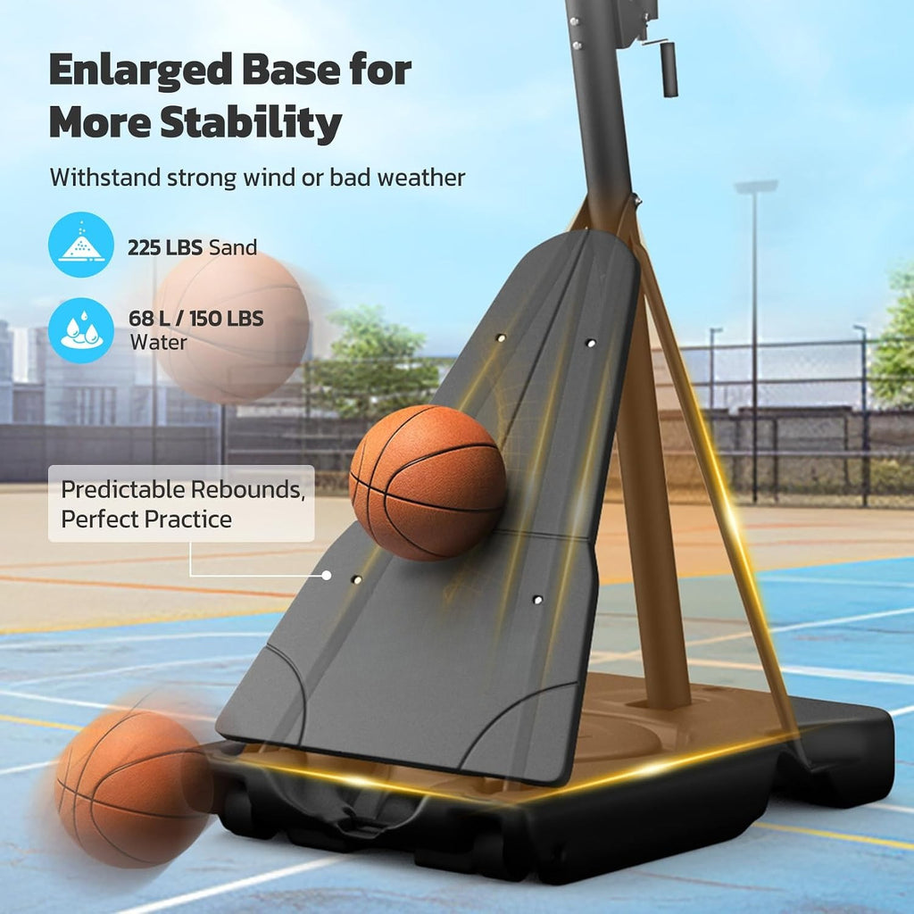44‑48IN 10FT Portable Basketball Hoop